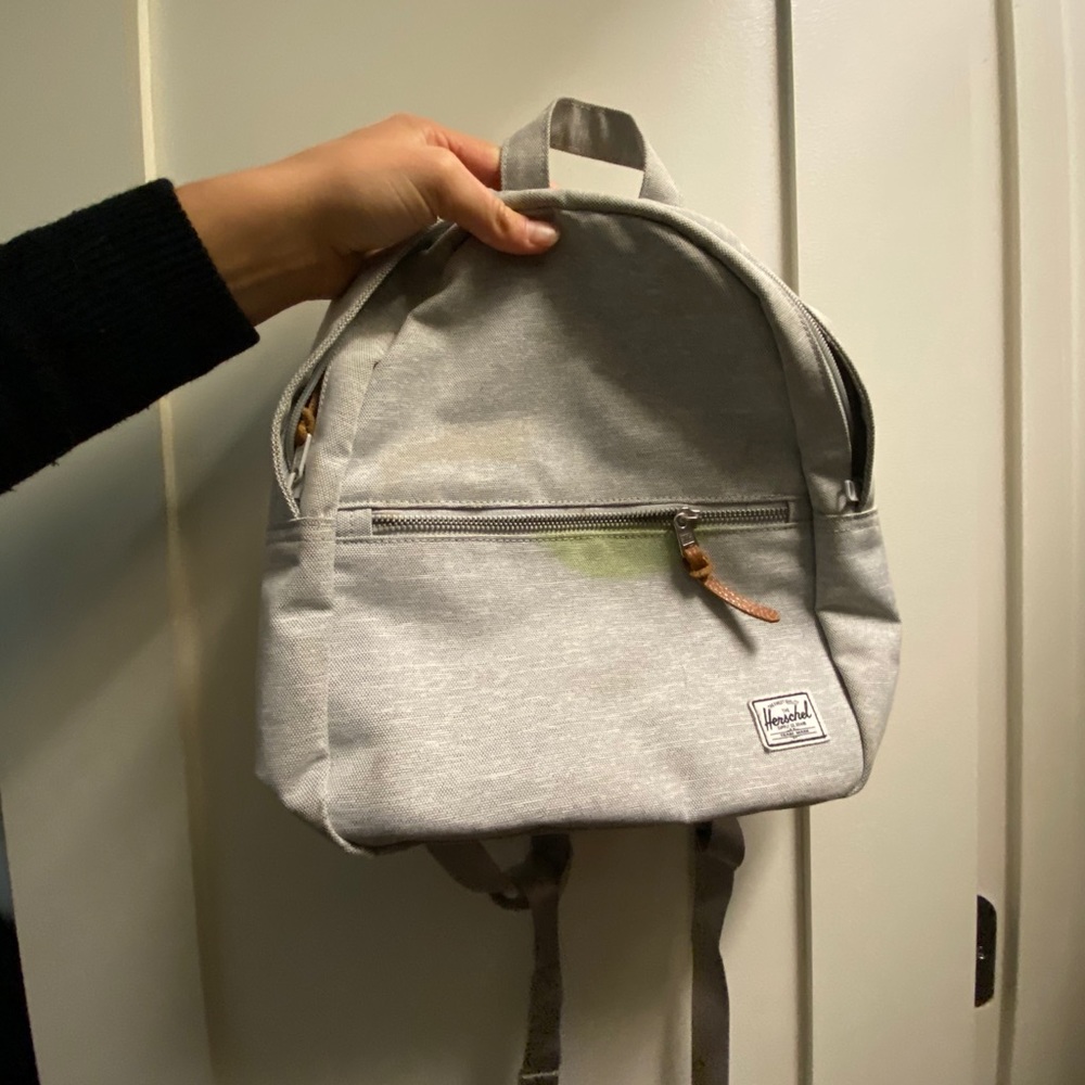 Mini Grey Herschel Backpack